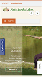 Mobile Screenshot of aktiv-durchs-leben.de